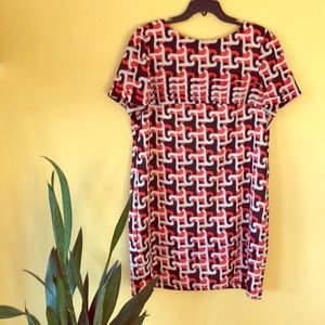 Julie Dillon Mod Print Dress